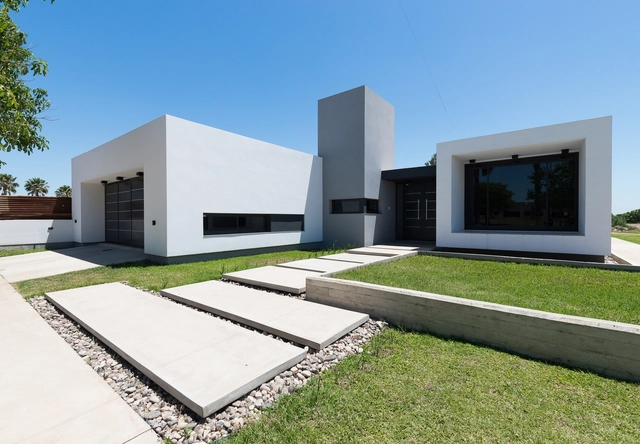 Casa JM / Darío Sella arquitecto - Casas, Jardín, Fachada