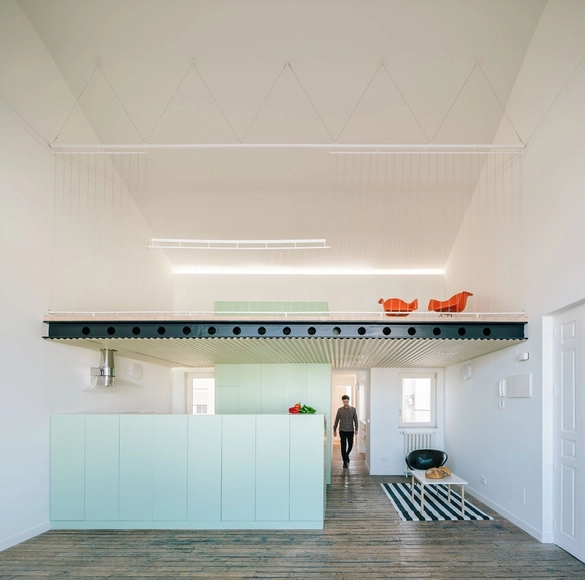Penthouse H / Langarita Navarro Arquitectos - Penthouse, Puerta, Fachada