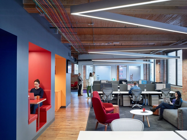 Slack 多伦多新办公楼/ Dubbeldam Architecture + Design - 办公室室内