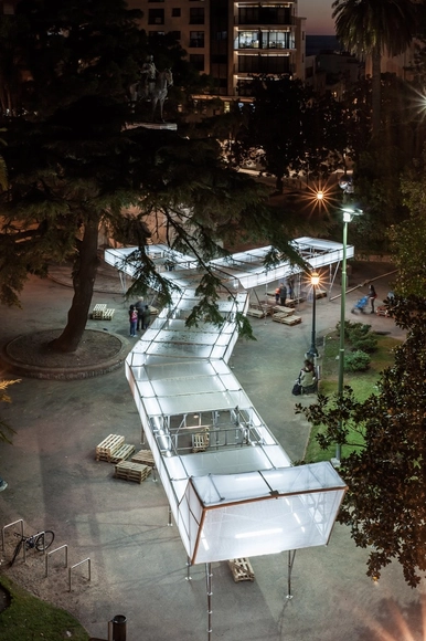 Instalación ORIÓN / Estudiantes y Docentes Taller Danza - Arte Y Arquitectura