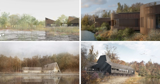 RIBA anuncia projetos selecionados em concurso para Centro de Natureza e Bem-Estar em Sevenoaks - Imagem de Destaque