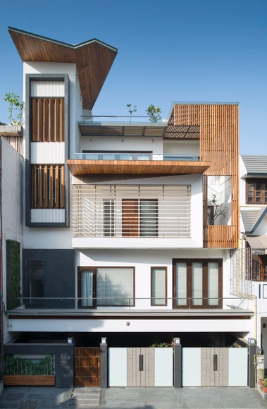 独立住宅 J，空间可容纳更多的空气和光 / Spaces Architects@ka - 独立住宅