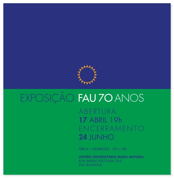 Exposição FAU 70 Anos - Imagem de Destaque