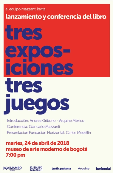 Lanzamiento del libro 'Tres exposiciones, tres juegos' de El Equipo Mazzanti en Bogotá - Imagen Principal