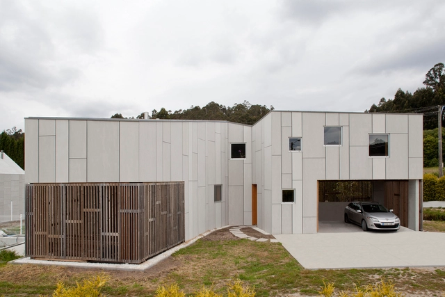 Casa en Uxes / terceroderecha arquitectos  - Casas, Jardín, Fachada