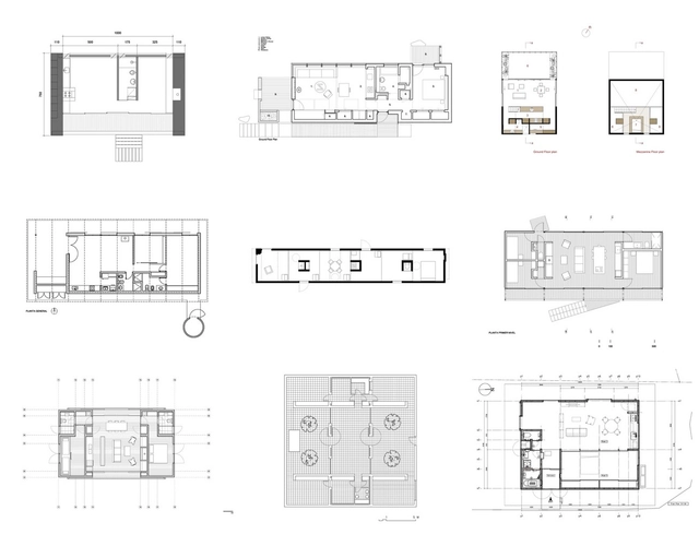 Casas de menos de 100 m²: 30 exemplos de plantas - Imagem de Destaque