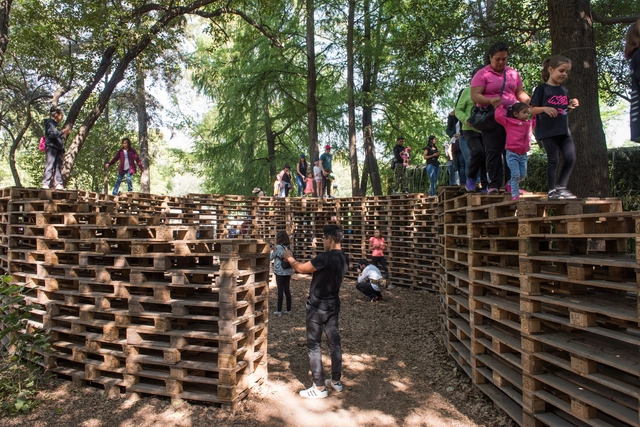 Pabellón 'Refugio 2018' de Fernanda Canales + Claudia Rodríguez para la FYJA 2018 - Imagen Principal