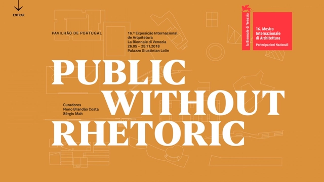 Pavilhão Português na Bienal de Veneza 2018 apresenta "Public Without Rhetoric" - Imagem de Destaque