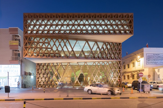 Khalifeyah Library / SeARCH - Library, Facade