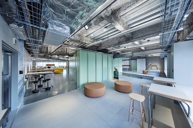 Toy's Factory / Schemata Architects - Offices Interiors, Beam, Table, Chair