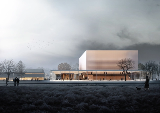 New Concert Hall Design in Nuremberg Envisaged as "House With Four Fronts" - Featured Image