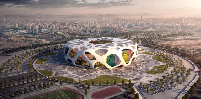 AFL Architects projeta ampliação do Estádio Olímpico Atatürk em Istambul para a UEFA Euro 2024 - Imagem de Destaque