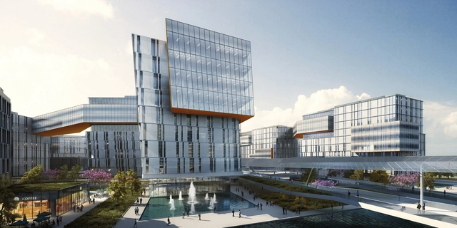 Benoy vence concurso para o centro de inovação em ciência Yuqiao em Xangai - Imagem de Destaque