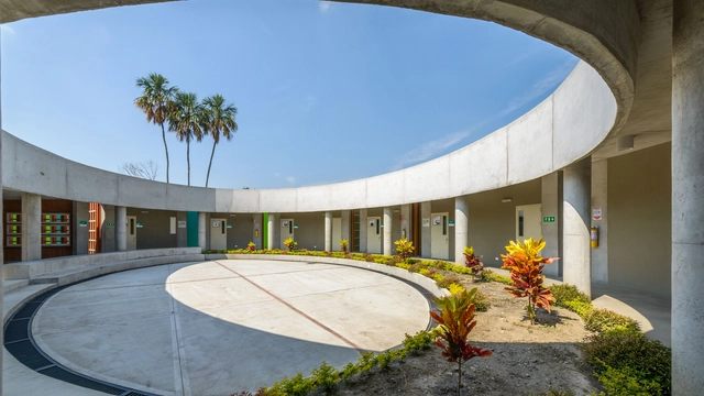 Escuela de Música de Candelaria / Espacio Colectivo Arquitectos - Escuelas, Fachada