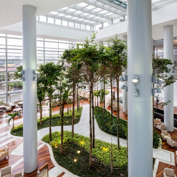Morumbi Corporate / aflalo/gasperini arquitetos - Edifícios De Escritórios, Jardim, Fachada