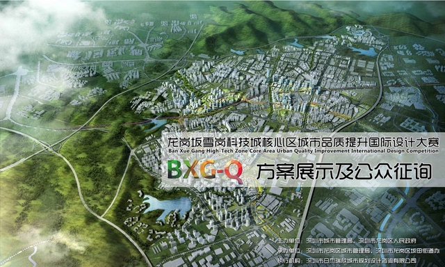 《龙岗坂雪岗科技城核心区国际设计竞赛》优胜方案展示以及公众意见征询 - 主图
