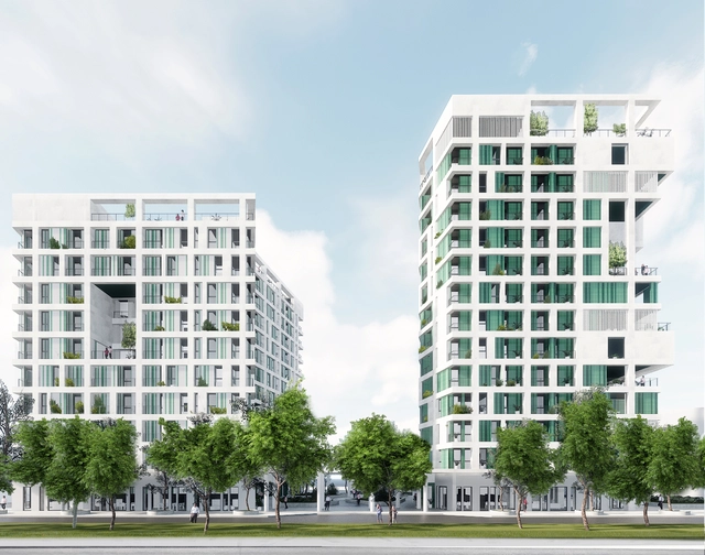 Mecanoo 公布台湾社会住宅竞赛获奖方案效果图和模型 - 主图
