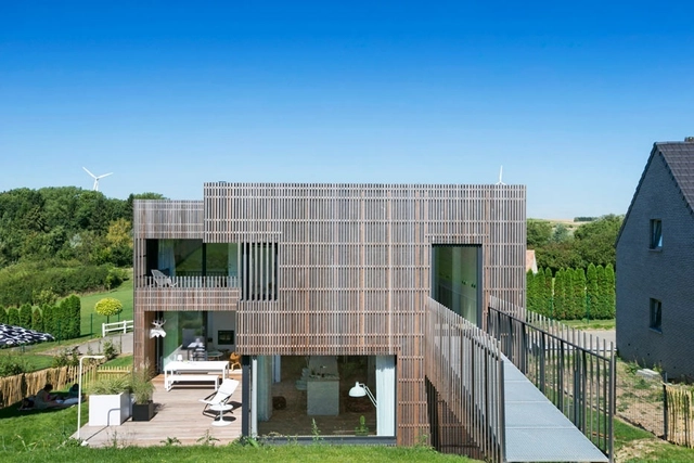 Residencia Mathieu / Crahay & Jamaigne - Casas