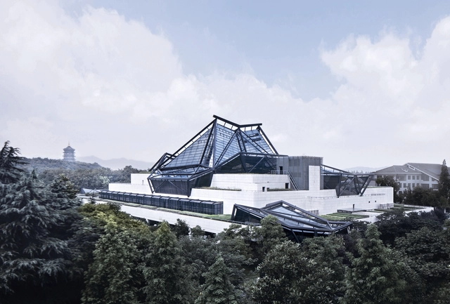 程泰宁院士经典作品：浙江美术馆 / 筑境设计 - 展陈建筑