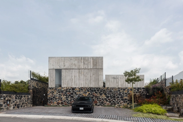 Casa AT / HRBT - Sustentabilidad, Fachada