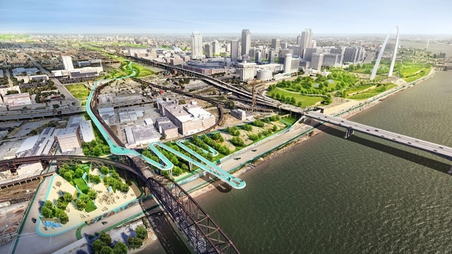 Stoss Landscape Urbanism Selected to Design Chouteau Greenway for St. Louis - Featured Image
