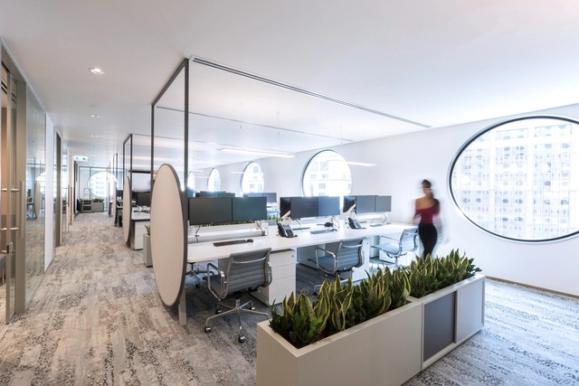 Grosvenor / Bean Buro - Interior Photography, Offices Interiors, Kitchen, Facade, Table, Chair