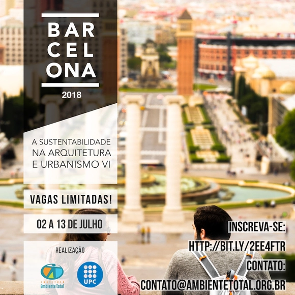 Curso "Barcelona: a Sustentabilidade na Arquitetura e Urbanismo 2018 - Imagem de Destaque