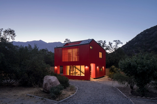 La Roja / Felipe Assadi Arquitectos - Casas, Fachada