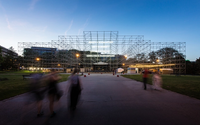 Pavilion of Humanity / CHYBIK + KRISTOF  - Exterior Photography, Temporary Installations