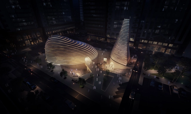 Mesquita projetada por X-Architects pretende ser o "coração da comunidade" em Abu Dhabi - Imagem de Destaque