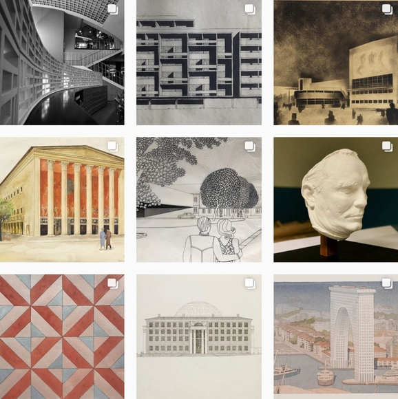 ArkDes rescata leyendas de la arquitectura sueca en su nueva cuenta en Instagram - Imagen Principal