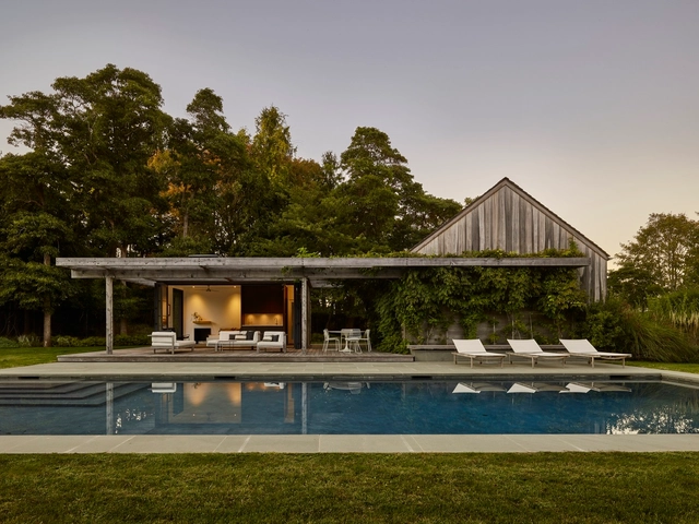 Casa da piscina / Robert Young Architects - Casas