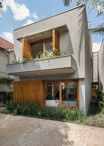 Casa Sampaio Vidal / Rocco Arquitetos - Renovação, Fachada