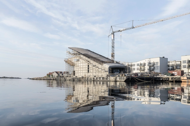 Así avanza la construcción del restaurante sumergido de Snøhetta en Noruega - Imagen Principal