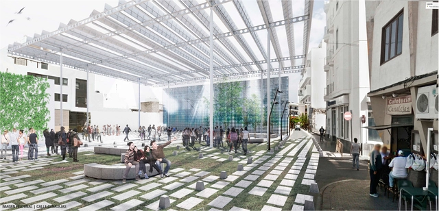 Oficina argentina Paralelo Colectivo, tercer lugar en concurso de diseño de plaza pública en Lanzarote  - Espacio Público