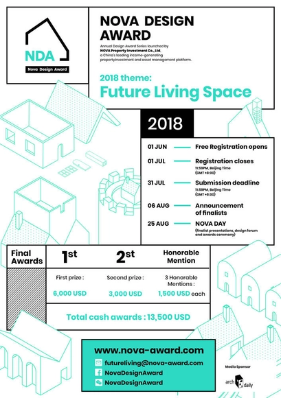 Call for Ideas: 2018 NOVA DESIGN AWARD "Future Living Space" - Featured Image