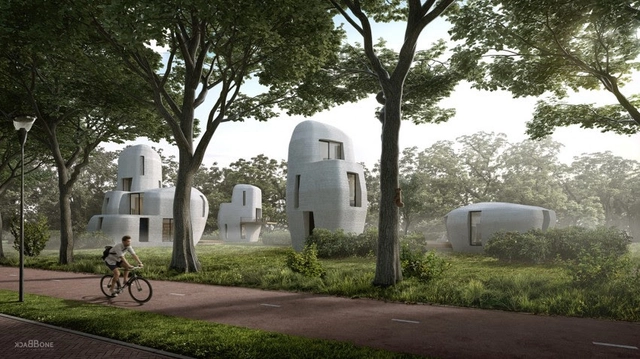 World's First 3D-Printed Concrete Housing Project to be Built in Eindhoven - Featured Image