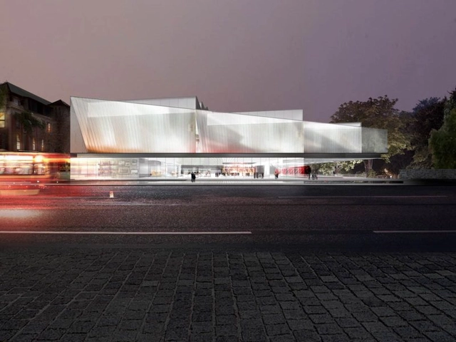 Diller Scofidio + Renfro e Woods Bagot vencem concurso para o projeto do Museu de Arte Contemporânea de Adelaide - Imagem de Destaque