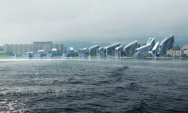 Zaha Hadid Architects Wins Competition for Russian Black Sea City Masterplan - Featured Image