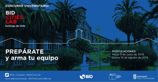4° Edición del Concurso Internacional Universitario BID CitiesLab - Santiago de Chile - Imagen Principal