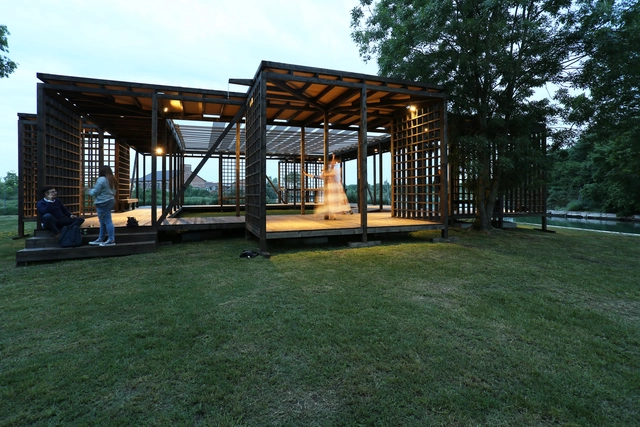 Corte del Forte Dance Pavilion / Rintala Eggertsson Architects - Pavilion
