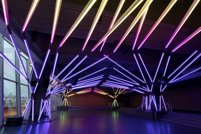 Gride Rizomático | TERMINAL 7 / Estudio Guto Requena - Discoteca, Iluminação