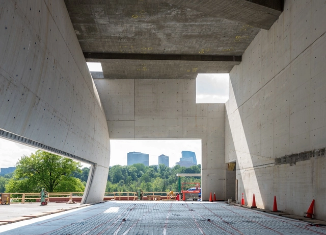 霍尔扩建美国肯尼迪中心见雏形，施工过程大公开 - 主图