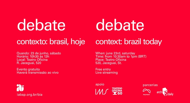 IABsp promove o debate "Contexto: Brasil, hoje" - Imagem de Destaque