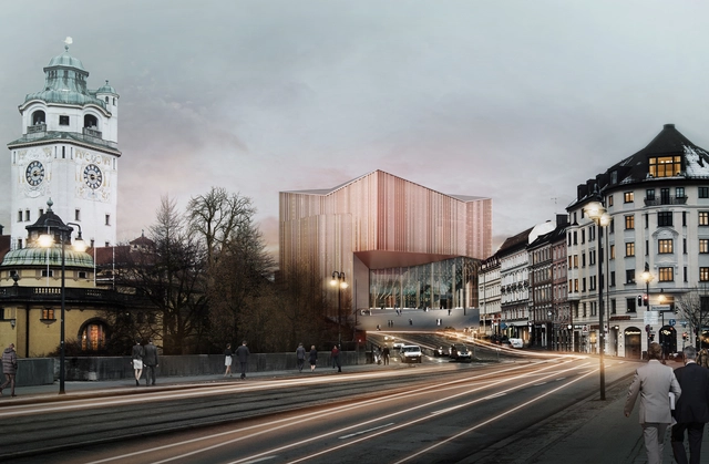 Auer Weber Among Three Finalists in Munich's Gasteig Redesign Competition - Featured Image