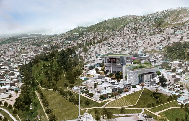 López Montoya Arquitectos, mención honrosa en concurso del futuro SuperCADE Manitas en Ciudad Bolívar, Colombia - Otros Edificios Gubernamentales, Urbano