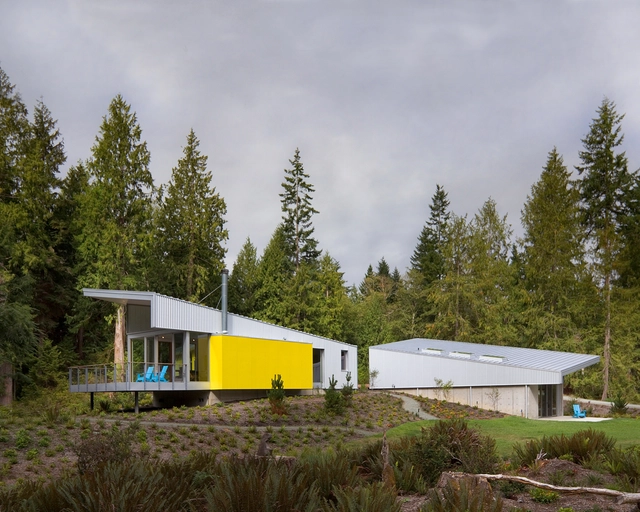 Retiro para artistas / Prentiss + Balance + Wickline Architects - Casas