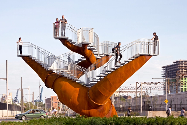 树突城市雕塑 / Studio Michel de Broin - 景观装置