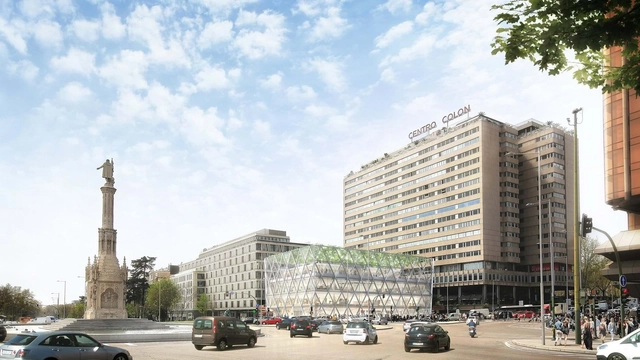 Foster + Partners propõe remodelação de um edifício dos anos 70 em Madri - Imagem de Destaque
