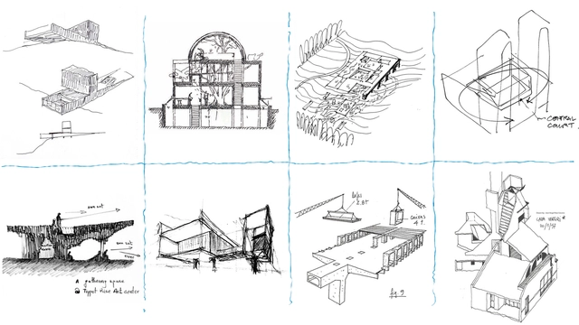 100 croquis y bocetos de arquitectura - Imagen Principal